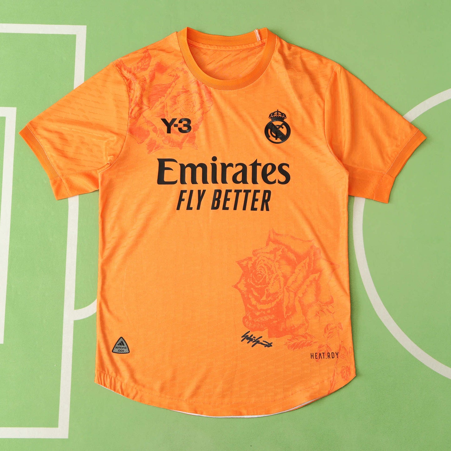 REAL MADRID 23/24 Y-3 ORANGE KIT