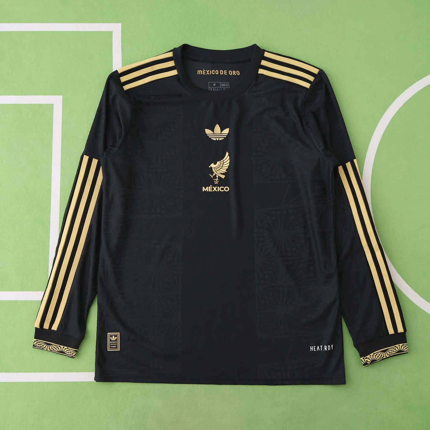 MEXICO 2025 BLACK & GOLD KIT LONG SLEEVE