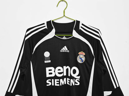 REAL MADRID 06/07 THRID KIT RETRO LONG SLEEVE