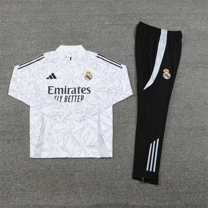 REAL MADRID 24/25 WHITE TRACKSUIT