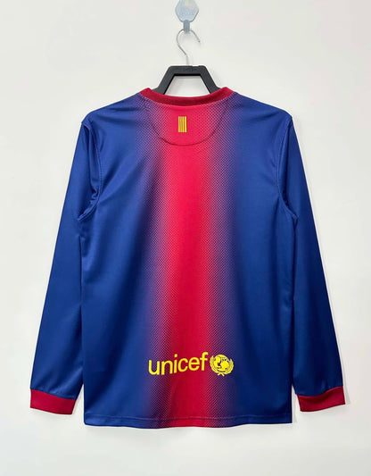 FC BARCELONA 12/13 HOME RETRO LONG SLEEVE