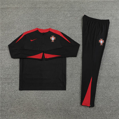 PORTUGAL 24/25 BLACK TRACKSUIT