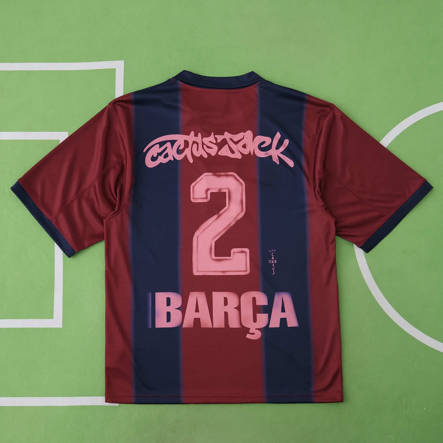 BARCELONA 00/01 HOME SKELETON RETRO KIT COLLAB (CACTUS JACK)
