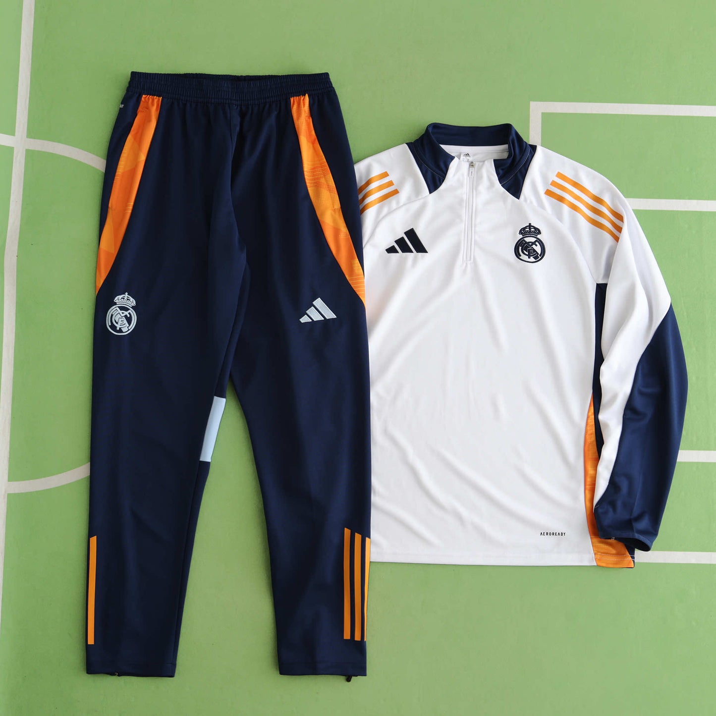 REAL MADRID 24/25 WHITE TRACKSUIT