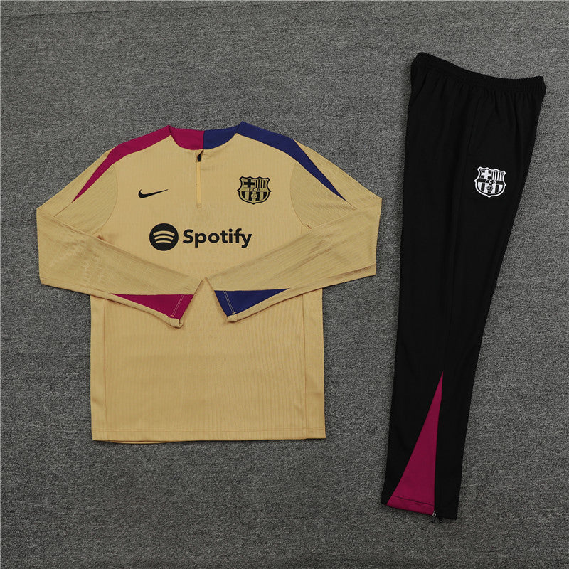 FC BARCELONA 24/25 GOLDEN TRACKSUIT