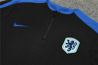 NETHERLANDS 24/25 BLACK TRACKSUIT