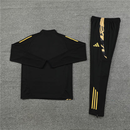 REAL MADRID 24/25 BLACK TRACKSUIT