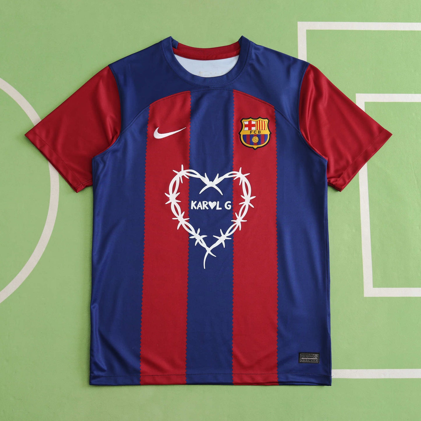 FC BARCELONA 23/24 HOME KAROL G COLLAB