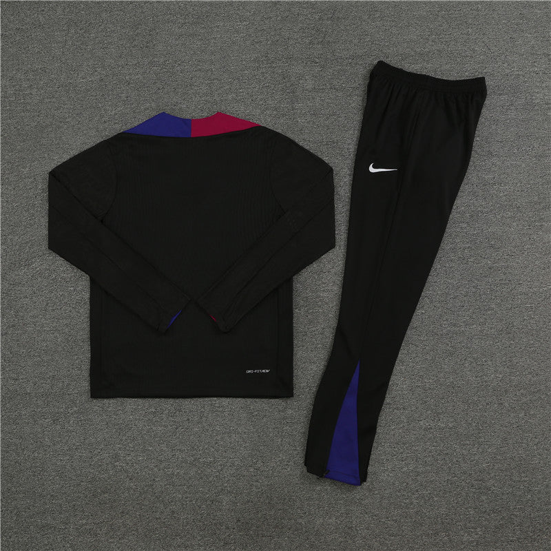 FC BARCELONA 24/25 BLACK TRACKSUIT