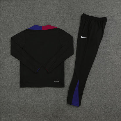 FC BARCELONA 24/25 BLACK TRACKSUIT