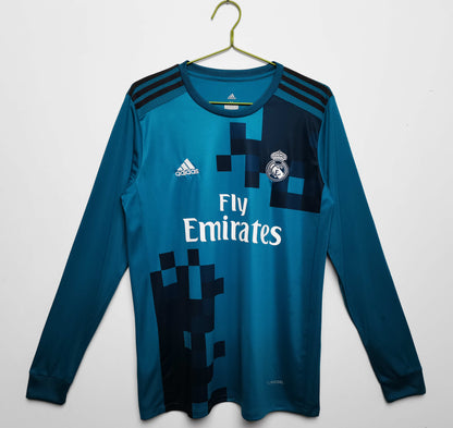 REAL MADRID 17/18 THRID KIT RETRO LONG SLEEVE