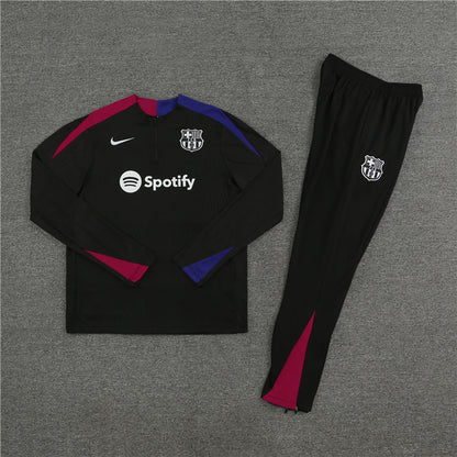 FC BARCELONA 24/25 BLACK TRACKSUIT