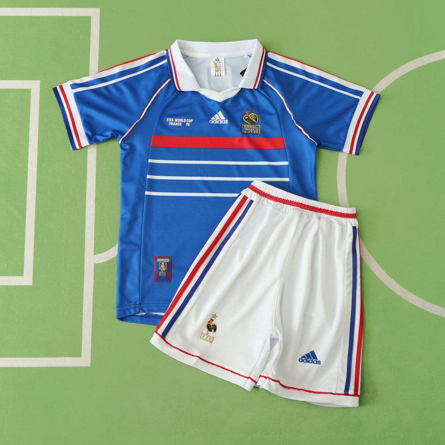 FRANCE 1998 HOME RETRO KIT (KIDS)