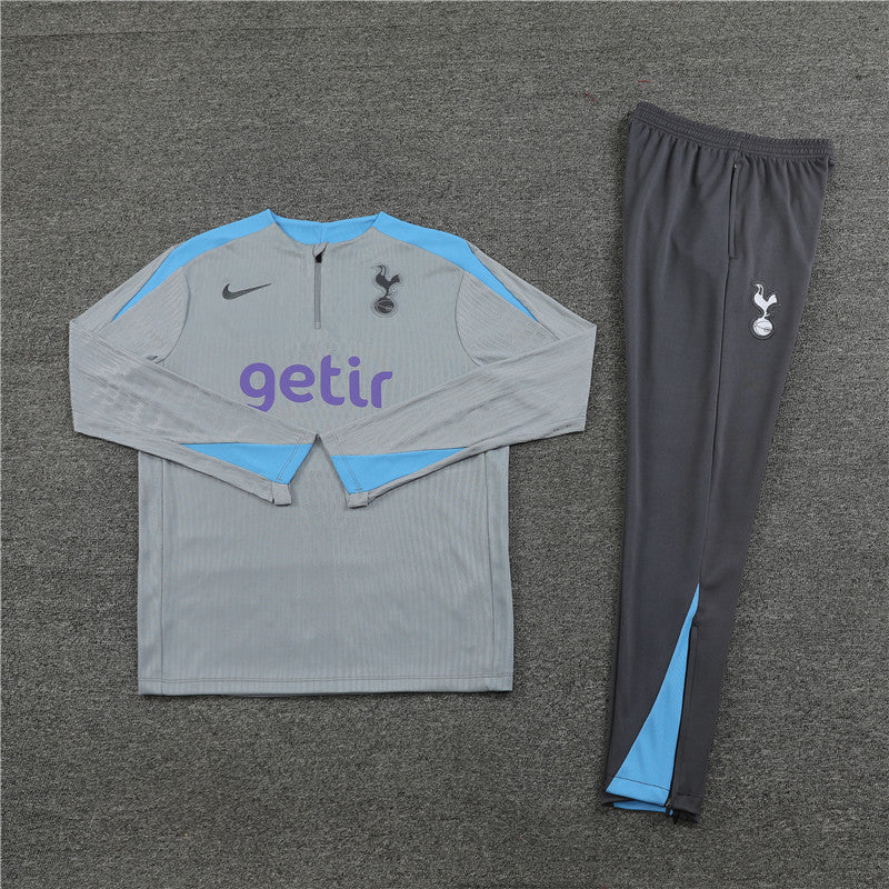 TOTTENHAM HOTSPUR 24/25 GREY TRACKSUIT