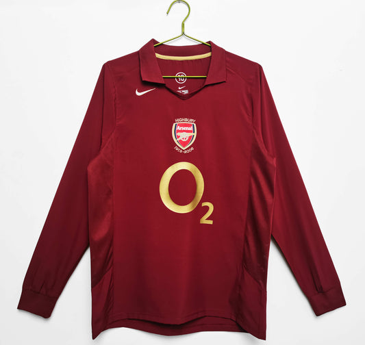 ARSENAL 05/06 HOME RETRO LONG SLEEVE