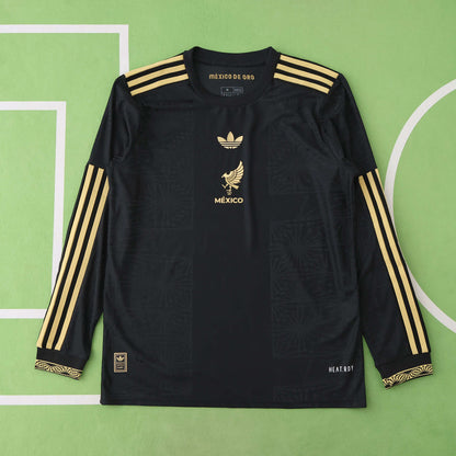 MEXICO 2025 BLACK & GOLD KIT LONG SLEEVE