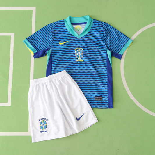 BRAZIL 2024 AWAY KIT (KIDS)