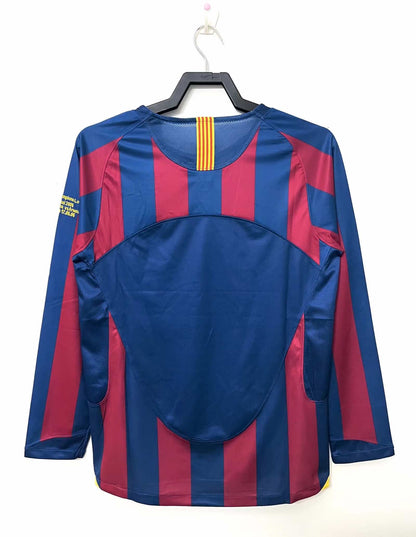 FC BARCELONA 05/06 HOME RETRO LONG SLEEVE