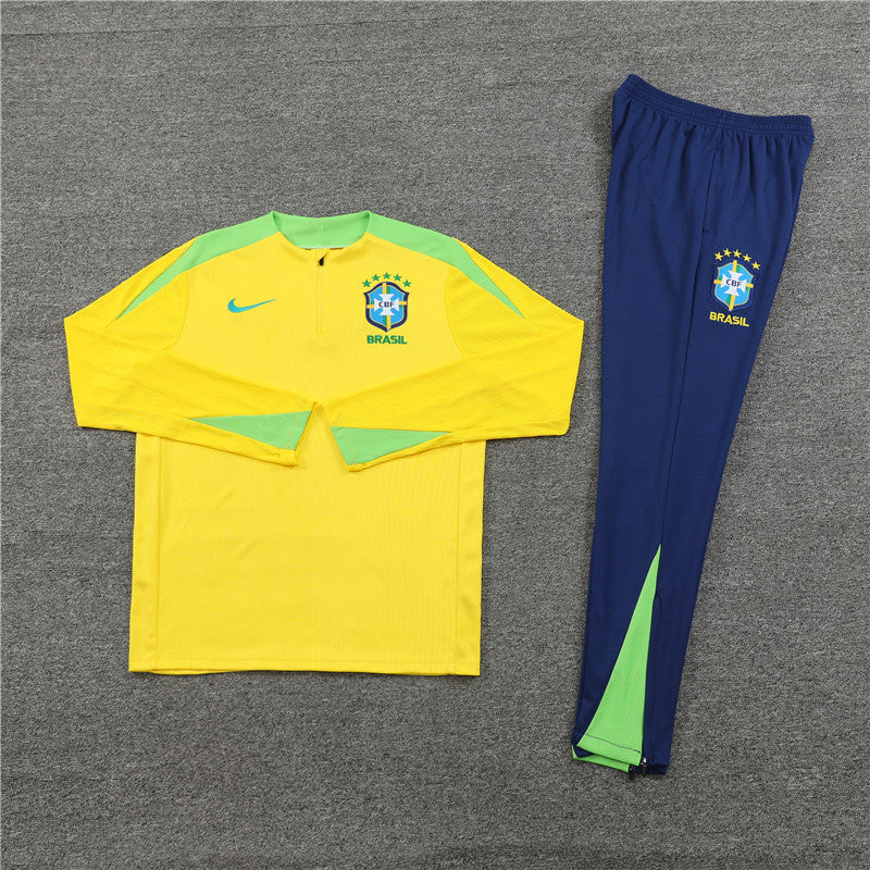 BRAZIL 24/25 YELLOW TRACKSUIT