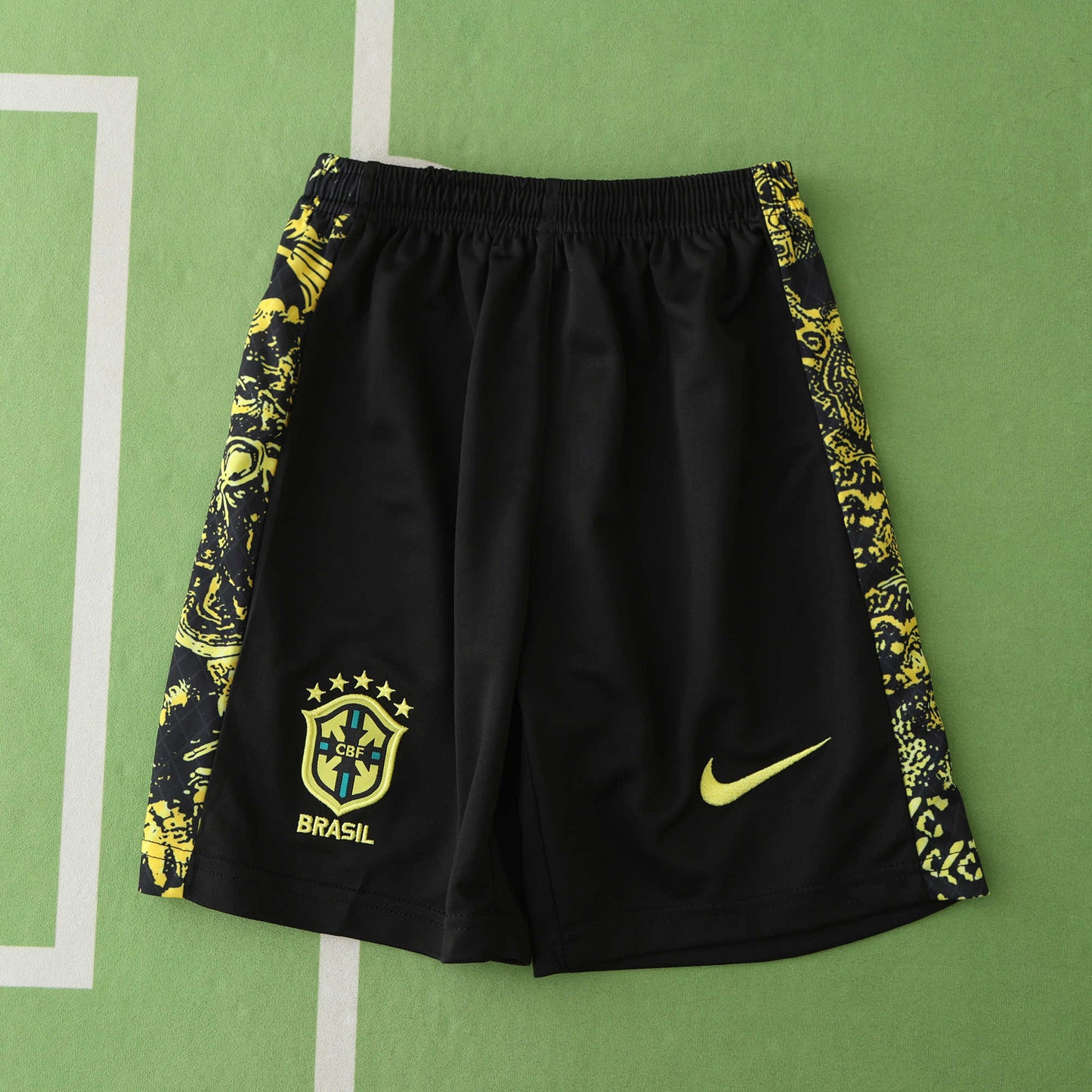 BRAZIL 24/25 JESUS YELLOW KIT (KIDS)