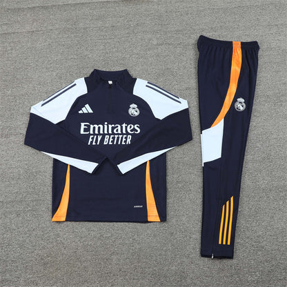 REAL MADRID NAVY BLUE TRACKSUIT