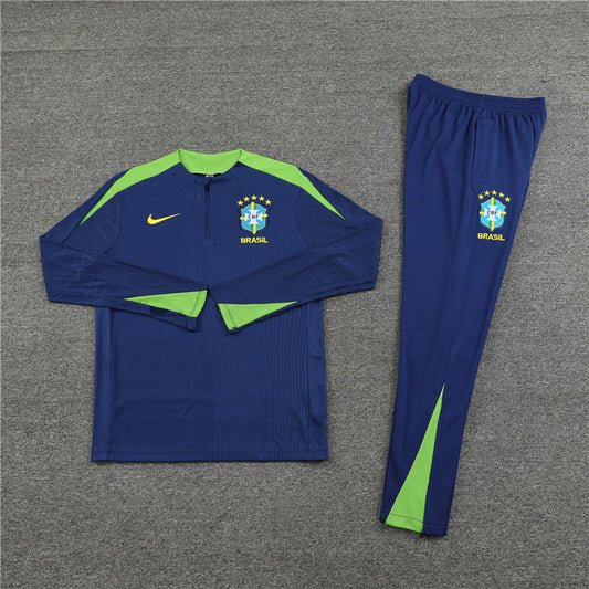 BRAZIL 24/25 DEEP BLUE TRACKSUIT