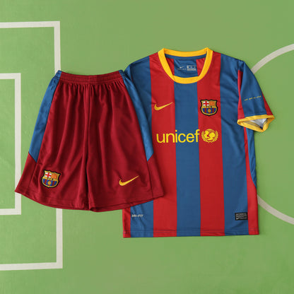 FC BARCELONA 10/11 HOME KIT (KIDS)