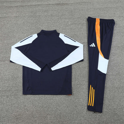 REAL MADRID NAVY BLUE TRACKSUIT