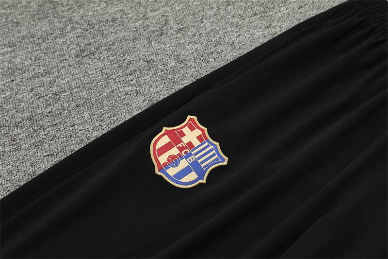 FC BARCELONA 24/25 BLACK & GOLD TRACKSUIT