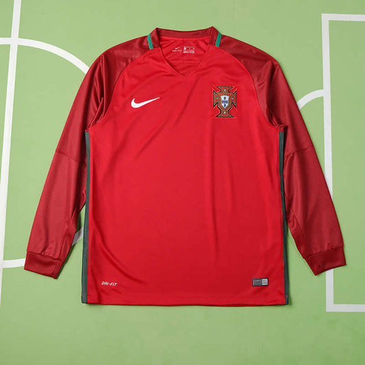 PORTUGAL 2016 HOME RETRO LONG SLEEVE