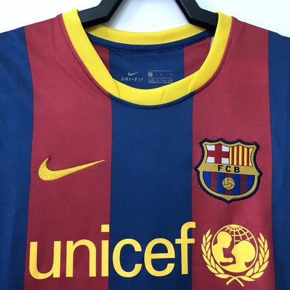 FC BARCELONA 10/11 HOME RETRO